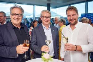 vlnr: Gerald Leindecker, Andreas Pirkelbauer, Thomas Stelzhammer (Fotocredit: Matthias Lauringer)