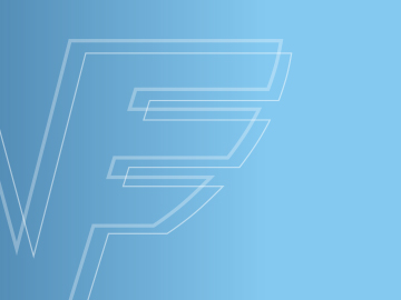 Volksbank-Logo mit blauem Farbverlauf