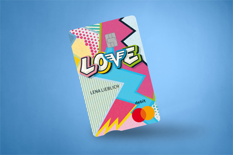 TeensCard im Love-Design