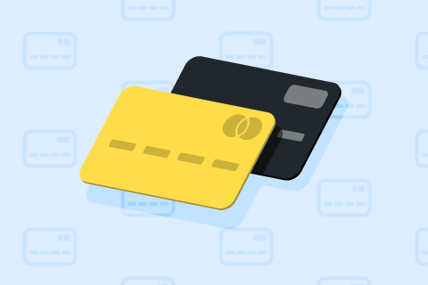 Graphische Darstellung einer Kreditkarte